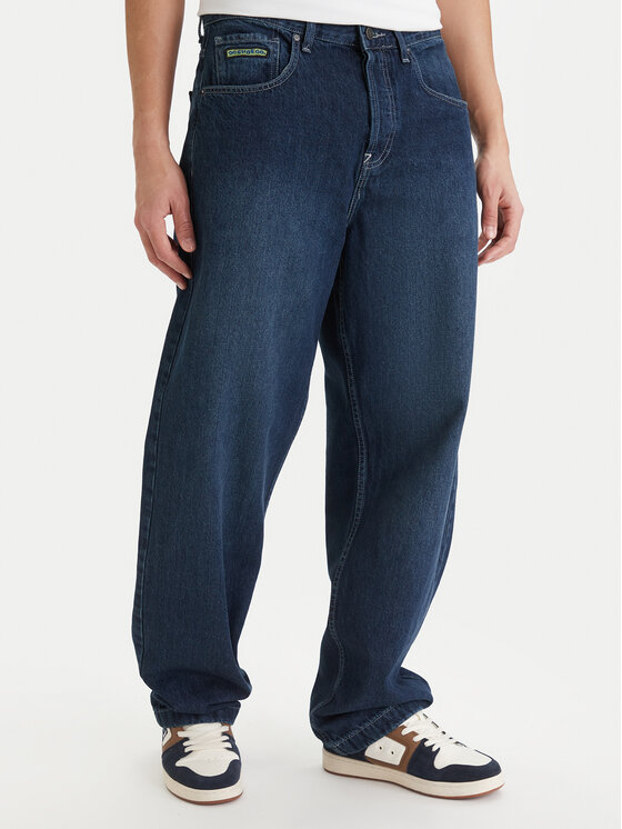 DC Shoes DC Shoes Джинси Worker EDYDP03433 Cиній Baggy Fit