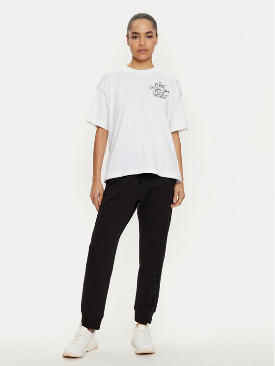 Champion Champion T-shirt 117473 Bijela Loose Fit