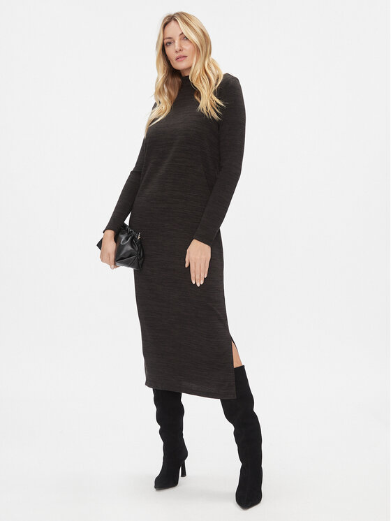 Vero Moda Vero Moda Strickkleid 10293849 Schwarz Regular Fit