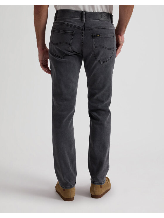 Lee Lee Jeansy STRAIGHT FIT XM Czarny Straight Fit