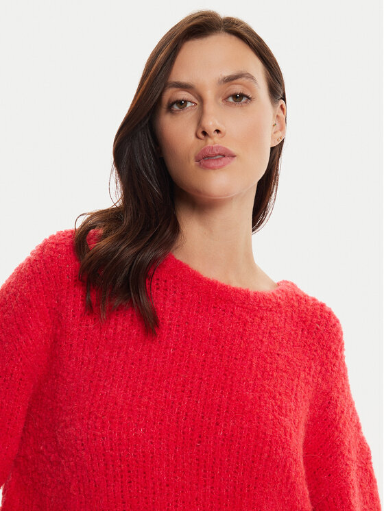 American Vintage Pull ZOL18AH24 Rouge Loose Fit Modivo