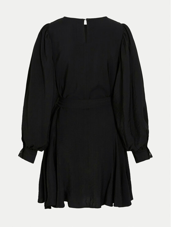 Vila Vila Coctailkleid Guaca 14102571 Schwarz Regular Fit