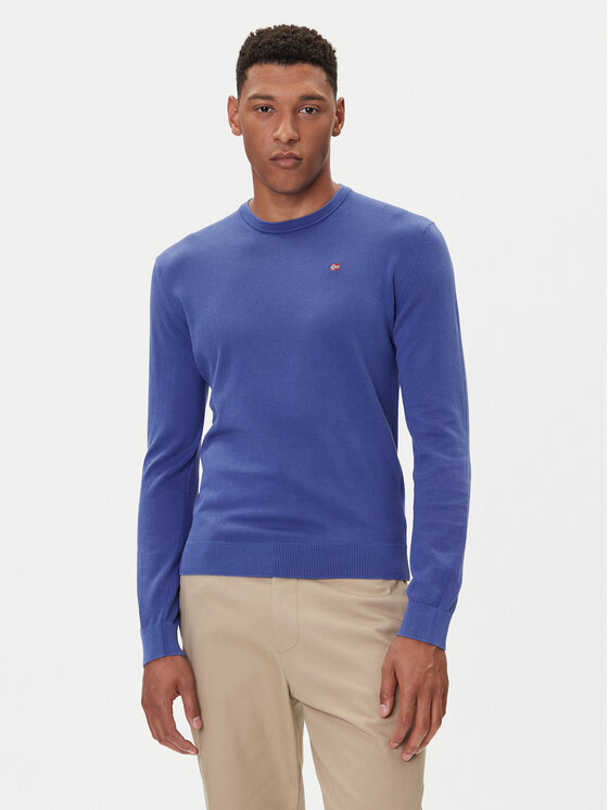 Napapijri Sweter Droz NP0A4I2G Niebieski Regular Fit