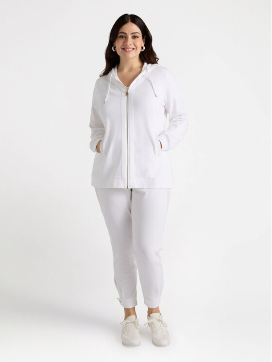 Fiorella Rubino Fiorella Rubino Pantaloni di tessuto P821L002118N011 Bianco Regular Fit