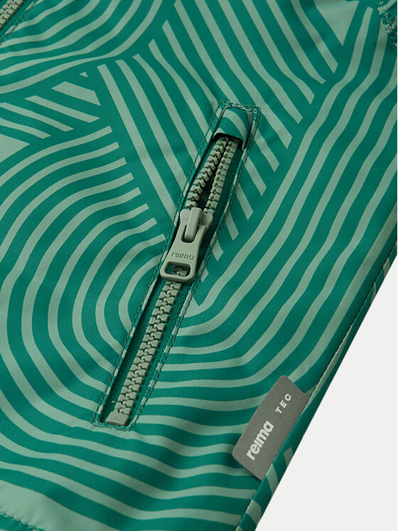 Reima Reima Kurtka przeciwdeszczowa Schiff 5100169B Zielony Regular Fit