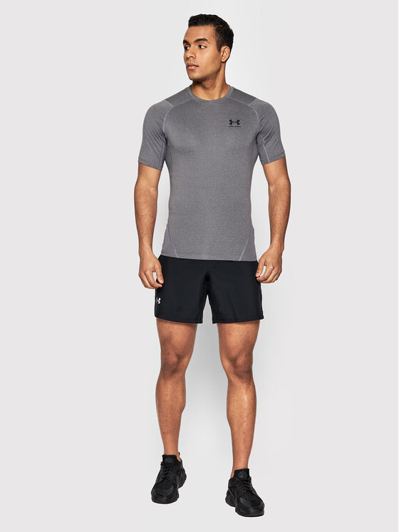 Under Armour Under Armour Športna majica HeatGear® 1361518 Siva Slim Fit