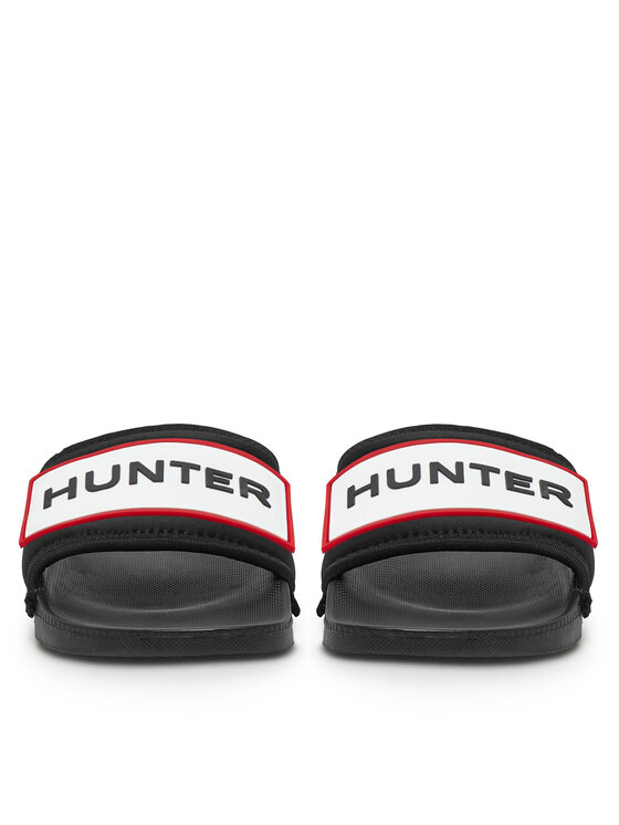 Hunter Hunter Klapki M-865993 Czarny