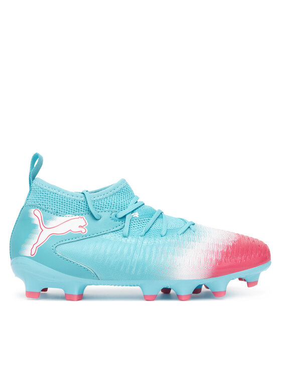 Puma Puma Ghete pentru fotbal Future 8 Match Re-Charge Fg/Ag Jr 108762 01 Albastru celest