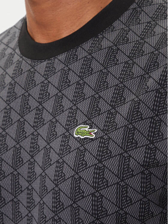 Lacoste Lacoste T-Shirt TH5902 Γκρι Regular Fit