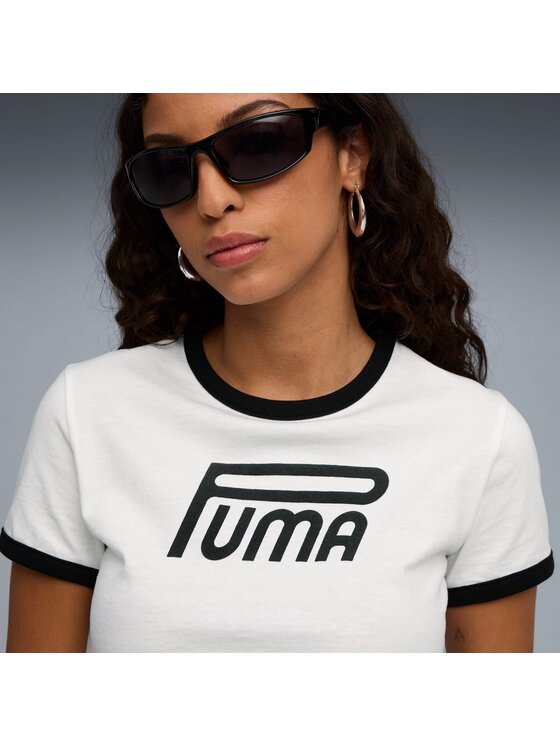 Puma Puma T-Shirt 632122 Biały Regular Fit