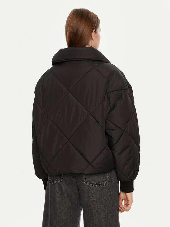 Brave Soul Brave Soul Pernata jakna LJK-ELDAN Crna Regular Fit
