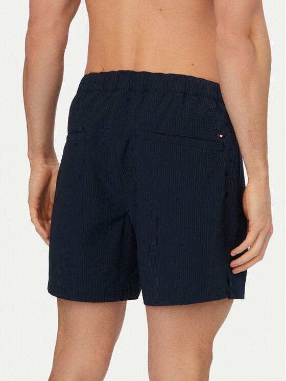 Tommy Hilfiger Tommy Hilfiger Pantaloncini sportivi Dover Performance MW0MW42665 Blu scuro Regular Fit