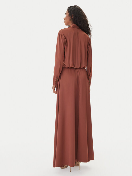 Marciano Guess Marciano Guess Официална рокля 5GGK00 7246A Бордо Regular Fit