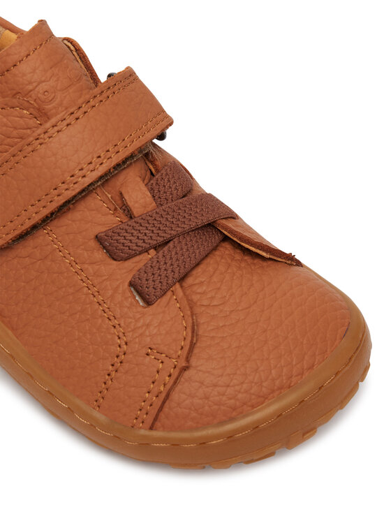 Froddo Froddo Poltopánky Barefoot Elastic G3130285-1 M Hnedá