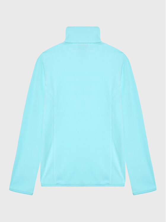 CMP CMP Fleecová mikina 31G1105 Tyrkysová Regular Fit