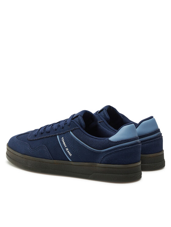 Tommy Jeans Tommy Jeans Sneakersy The Greenwich Suede EN0EN02696 Granatowy