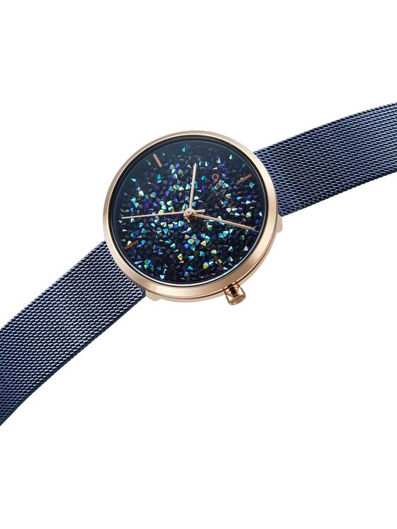 Obaku Obaku Hodinky V289LHVLML Tmavomodrá