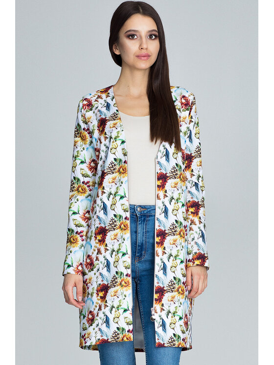 FIGL FIGL Marynarka M592 Kolorowy Regular Fit