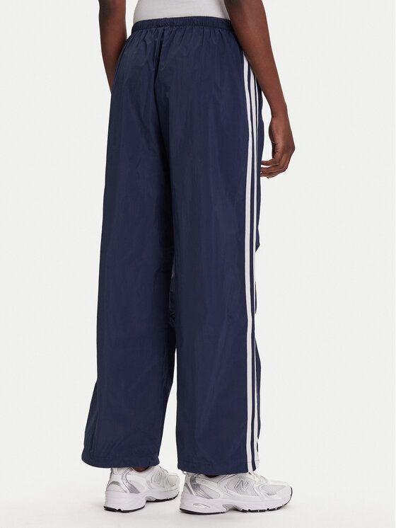 adidas adidas Spodnji del trenirke 3-Stripes JD3127 Mornarsko modra Loose Fit