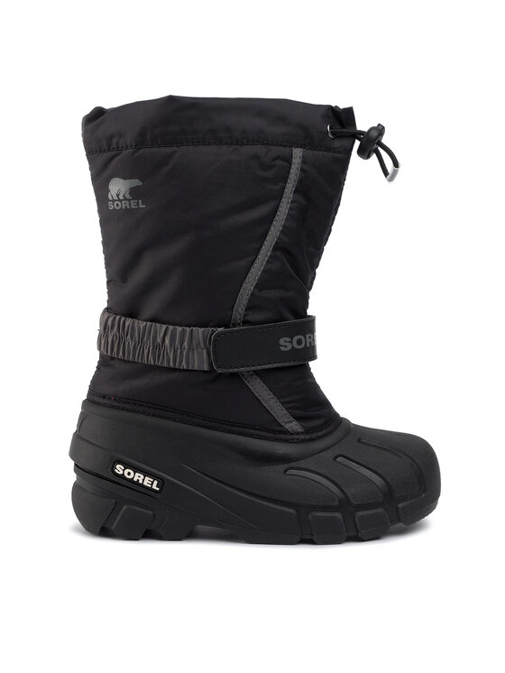 Sorel Sorel Sniego batai Youth Flurry NY1965 Juoda
