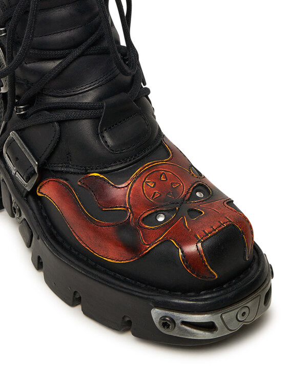 NEW ROCK NEW ROCK Bocanci M-107-S1 Negru