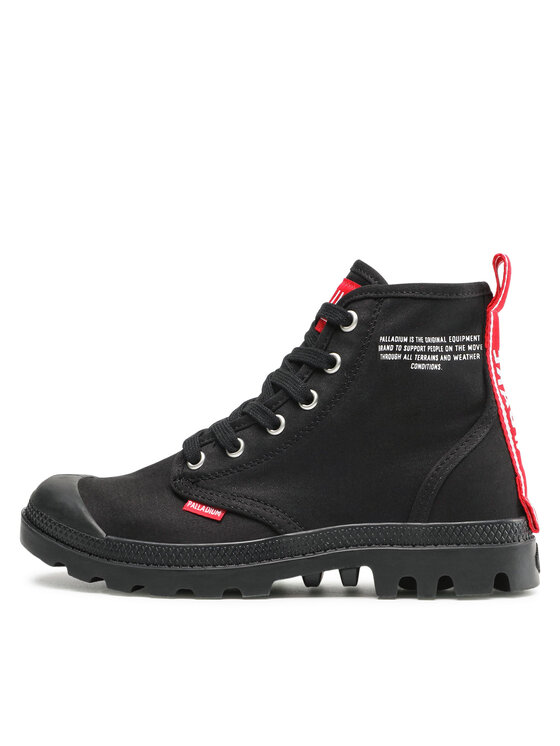 Palladium Palladium Turistická obuv Pampa Hi Dare 76258-008-M Černá