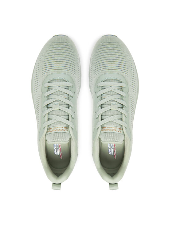 Skechers Skechers Αθλητικά Bobs B Flex Hi-Flying Hi 117385/SAGE Πράσινο