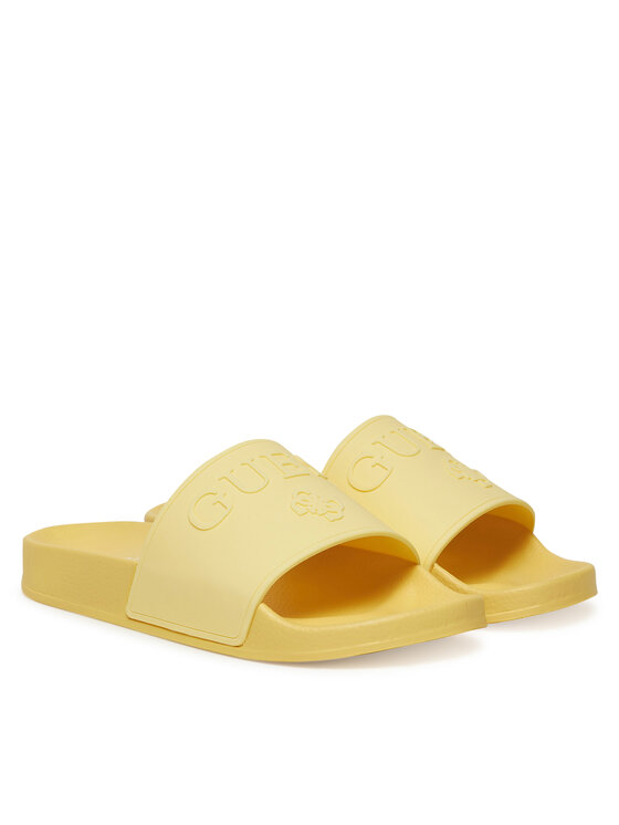 Guess Guess Klapki E5GZ07BB00F Żółty