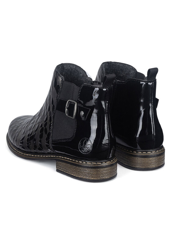 Rieker Rieker Botine Z4965-90 Negru