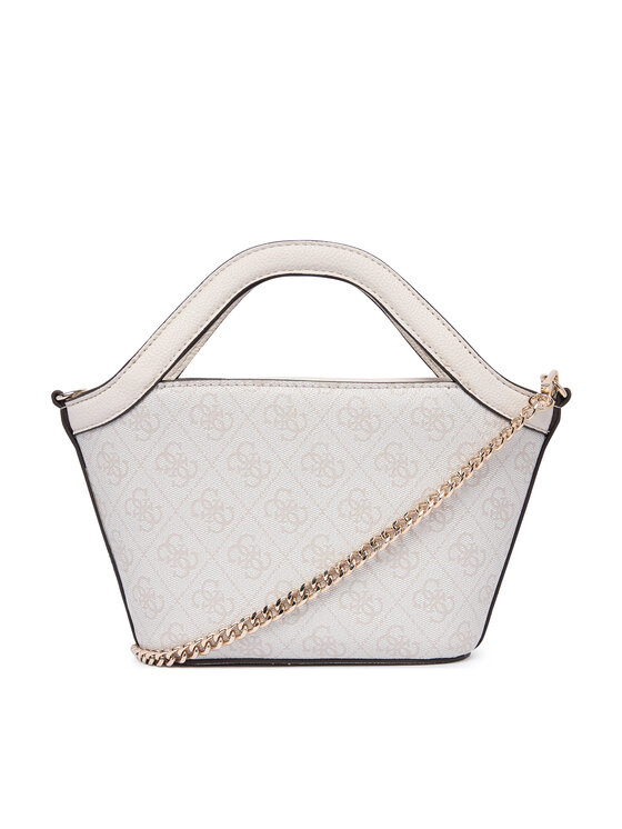Guess Guess Torebka Lindsey Mini HWSG97 49750 Kremowy