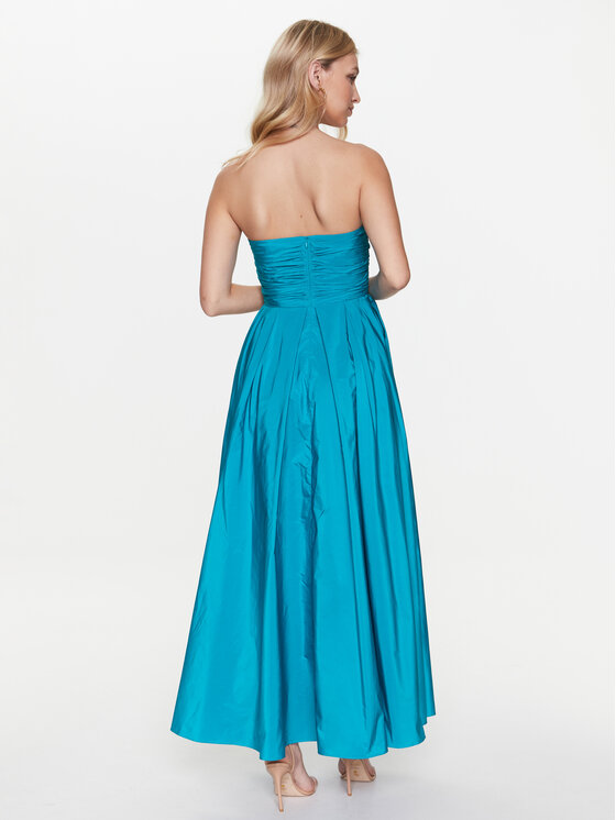 Marella Marella Večerní šaty Cachi 2332210532 Tyrkysová Slim Fit