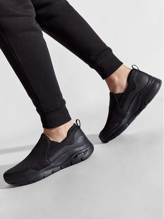 Skechers Skechers Sneakersy Banlin 232043/BBK Czarny