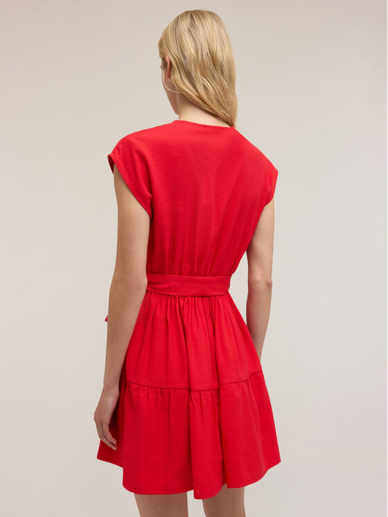 Motivi Motivi Vestito da giorno 7095W001502N016 Rosso Flare Fit