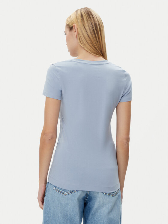 Guess Guess Tričko W5GI14 J1314 Modrá Regular Fit