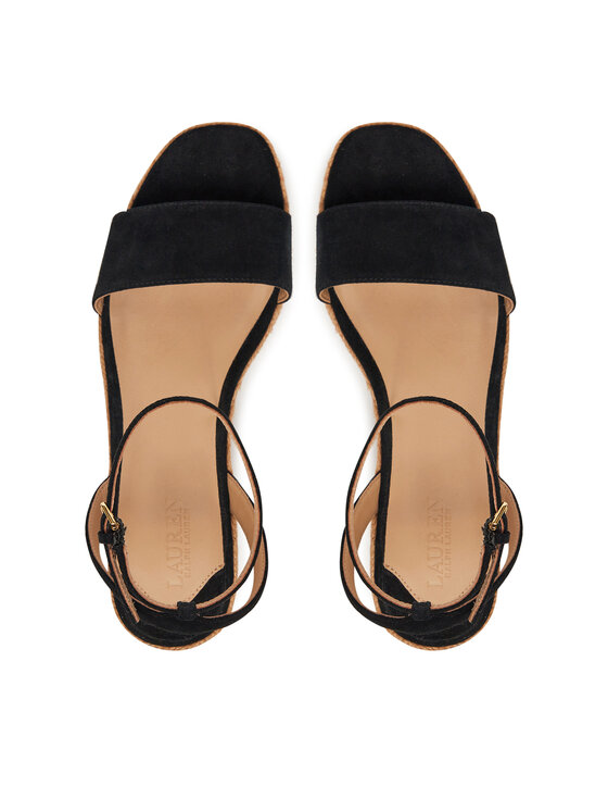 LAUREN RALPH LAUREN LAUREN RALPH LAUREN Espadrilles Leona 802920421001 Fekete
