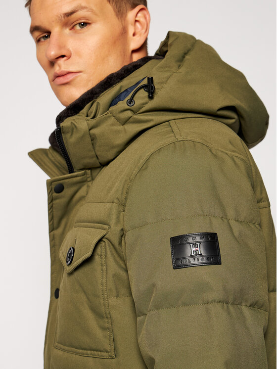Tommy Hilfiger Giubbotto invernale Removable MW0MW16964 Verde Regular Fit Modivo