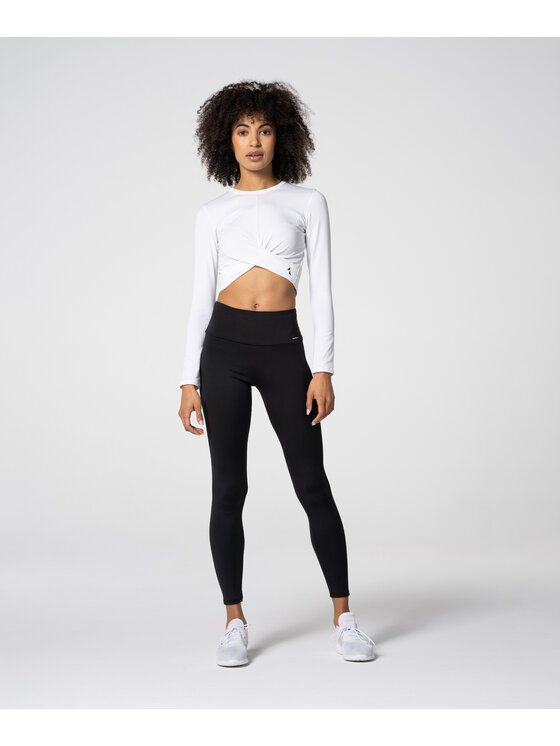 Carpatree Carpatree Legginsy Resistherm leggings Czarny Fitted Fit
