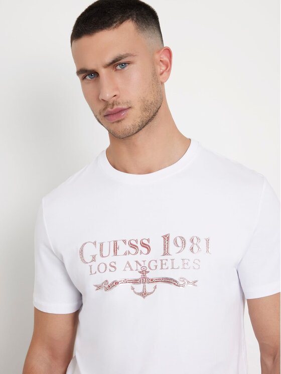 Guess Guess T-shirt 162759 Bianco Classic Fit