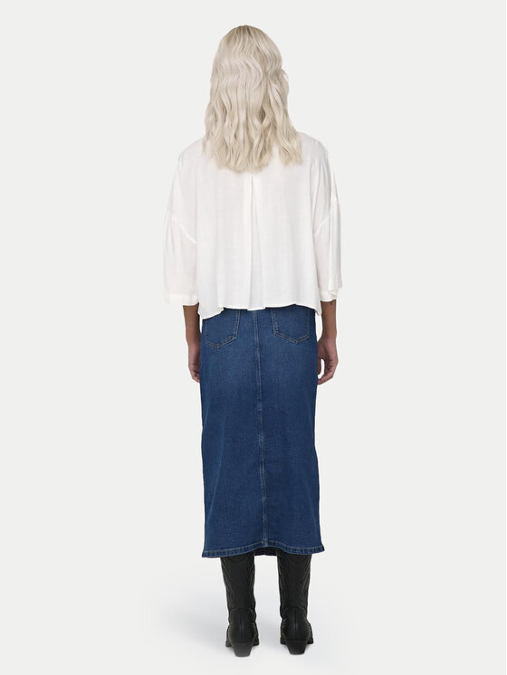 ONLY ONLY Marškiniai Lastrid 15307870 Balta Regular Fit