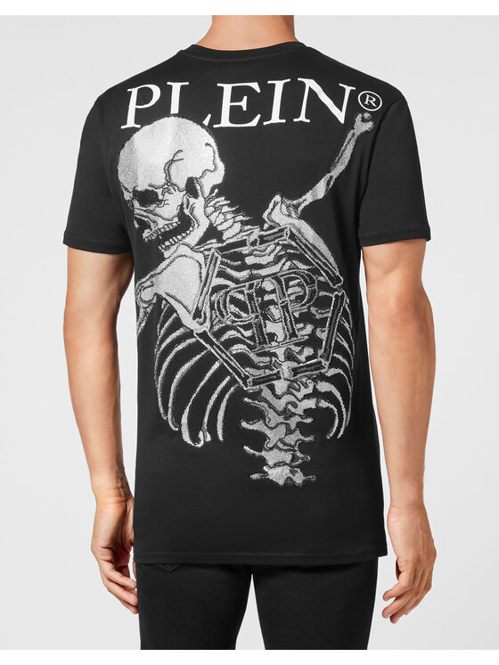PHILIPP PLEIN PHILIPP PLEIN T-Shirt 5031 Czarny Regular Fit
