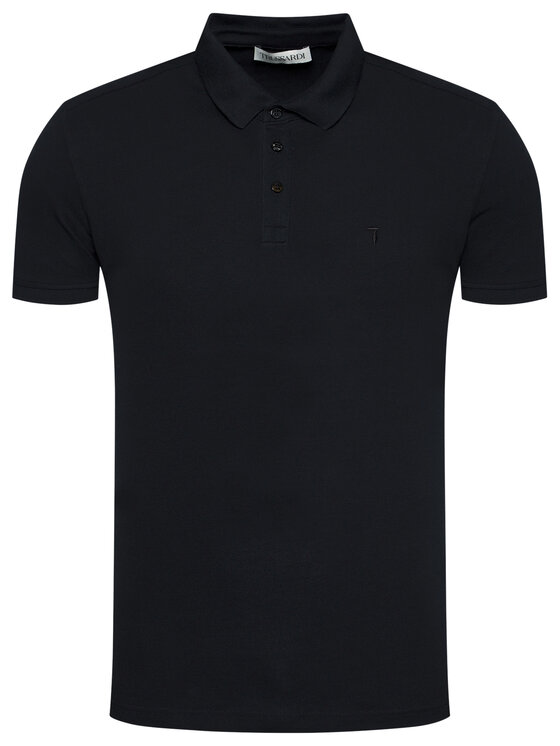 Trussardi Trussardi Polo Piquet 52T00492 Nero Regular Fit