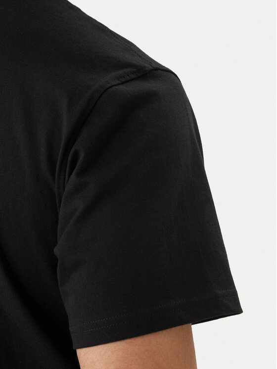 Hunter Hunter T-Shirt Essentials HARM0085252 Czarny Regular Fit