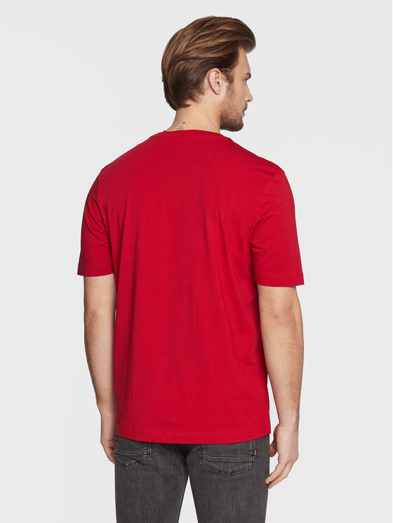 T-shirt Tchup 50473278 Rosso Relaxed Fit