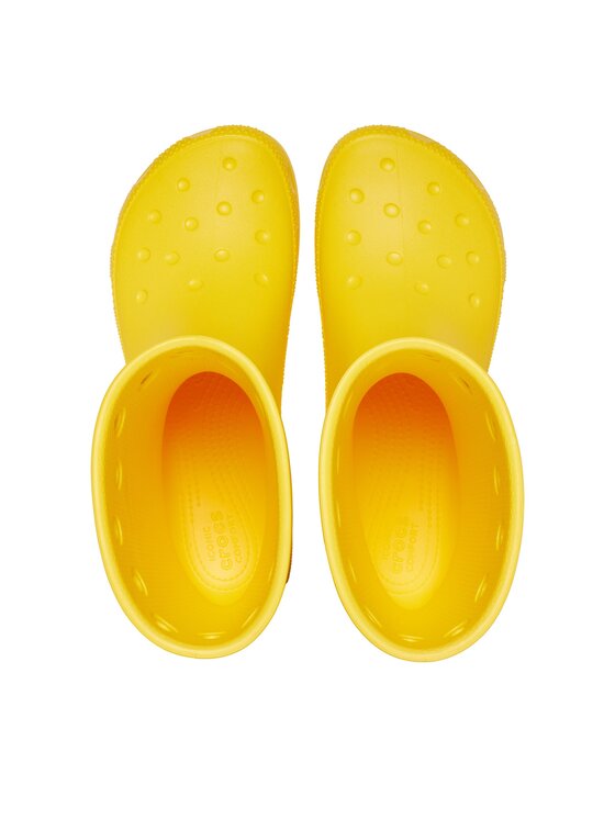 Crocs Crocs Bottes de pluie Classic Rain Boot 208363 Jaune