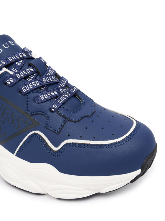 Guess Guess Sneakersy L5BZ10 WO120 Tmavomodrá