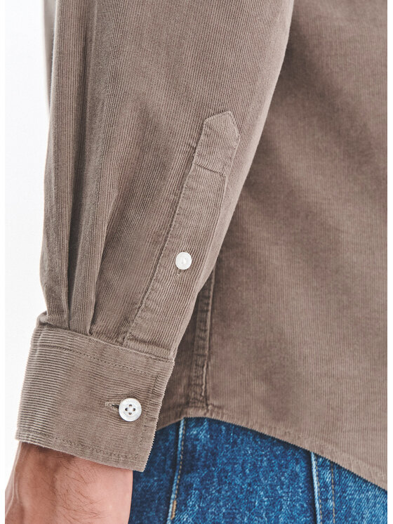 Pako Lorente Pako Lorente Koszula P25WF-1X-001 Brązowy Classic Fit