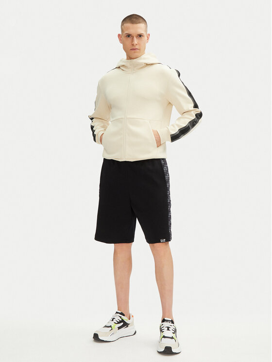 EA7 Emporio Armani EA7 Emporio Armani Sweatshirt 7M000142 AF12660 U1079 Écru Regular Fit