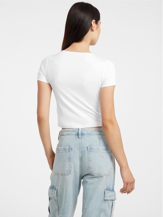 Guess Guess Tank top 178747 Bílá Classic Fit