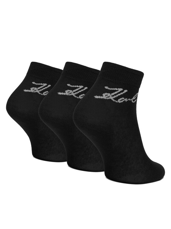 KARL LAGERFELD KARL LAGERFELD Duge čarape A4W47031 Crna