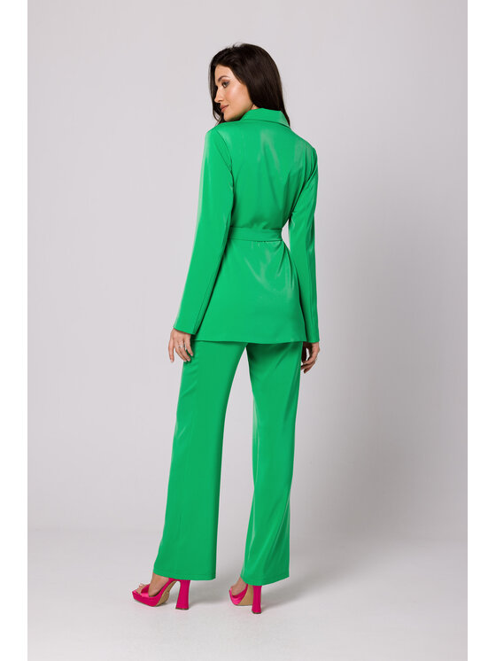 Makover Makover Giacca da abito K161 Verde Regular Fit